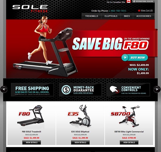 sole fitness website