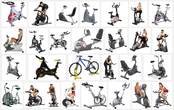 stationary bikes